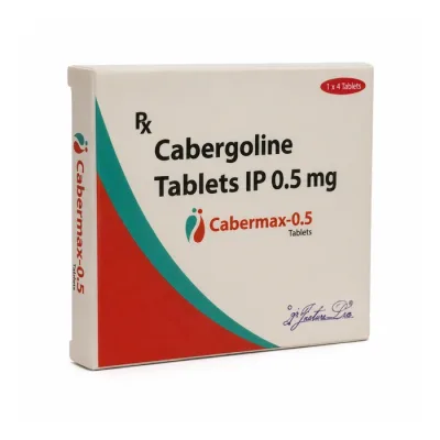 Cabergoline 0.5mg (Cabermax) 4 viên